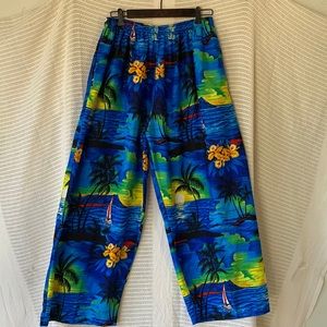 🎃*Rina, mens Hawaiian pants, missing tag, size XL